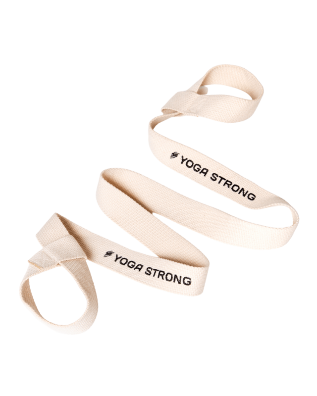 Ivory Yoga Strap image