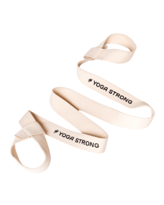 Ivory Yoga Strap