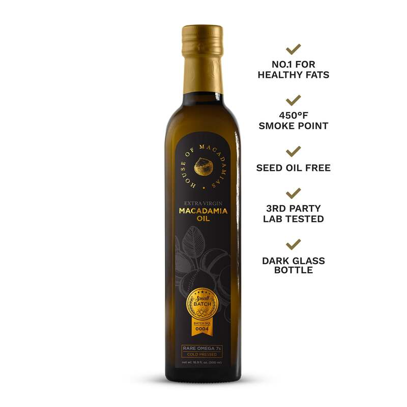 Macadamia Oil Extra Virgin Cold Pressed 16.9 oz image