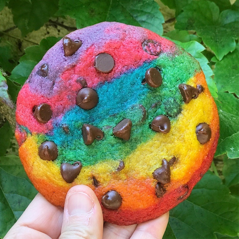Giant Rainbow Cookies (8) image