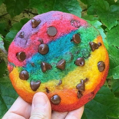 Giant Rainbow Cookies (8) image