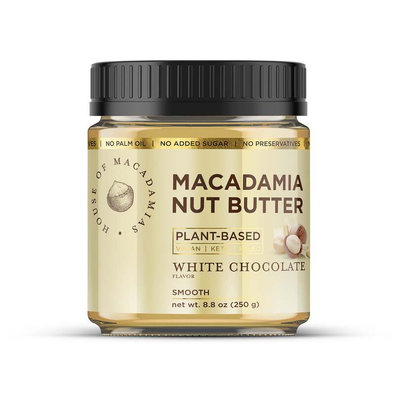 Macadamia Nut Butter White Chocolate Flavor  (1 Flavor, 1 Jar) image