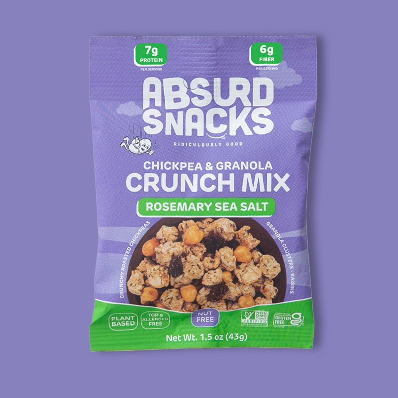 Rosemary Sea Salt Chickpea and Granola Crunch Mix 1.5 oz image