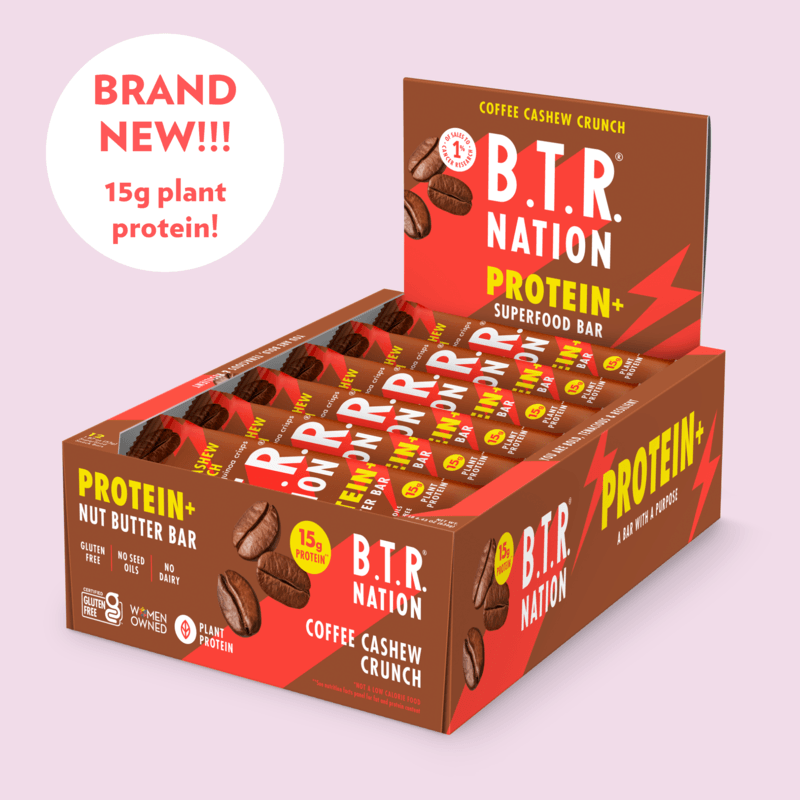 High Protein Coffee Cashew Crunch PROTEIN+ Bar (12 Count) image