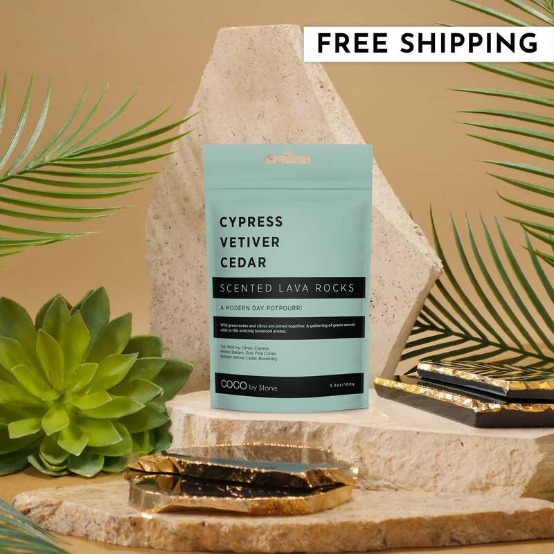 Scented Lava Rocks (Cypress | Vetiver | Cedar) image