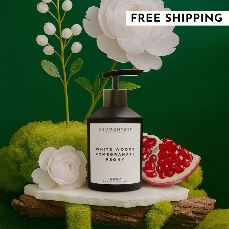 White Woods | Pomegranate | Peony Hand Soap (Inspired by The Aria Hotel®) image