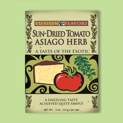 Sun-Dried Tomato Asiago Herb Olive Oil Dip 0.5 oz image