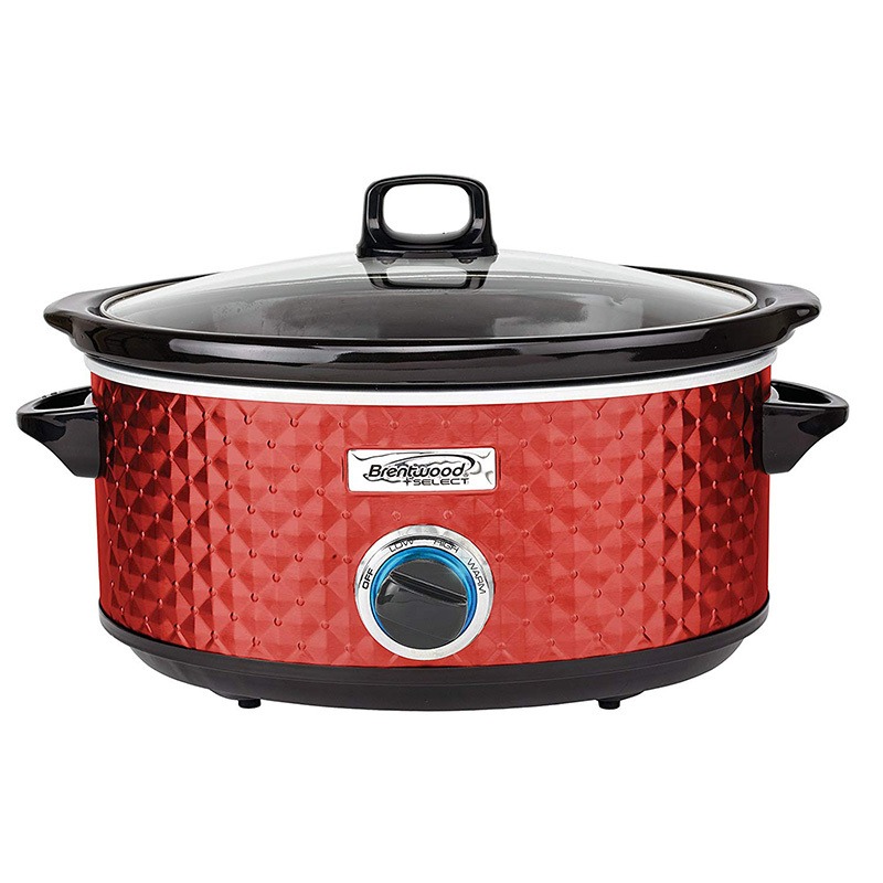 7 Quart - Slow Cooker - (Red) image
