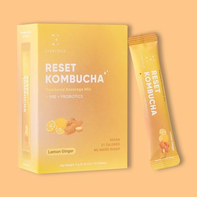 RESET Kombucha Lemon Ginger 1.80 oz (10 Pack) image