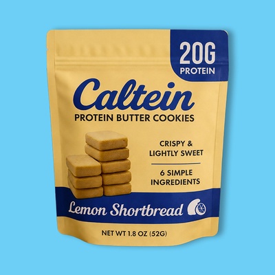 Lemon Shortbread Protein Butter Cookies 1.8 oz image