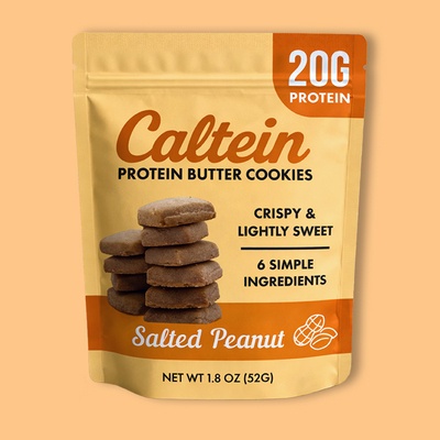 Salted Peanut Protein Cookies 1.8 oz image