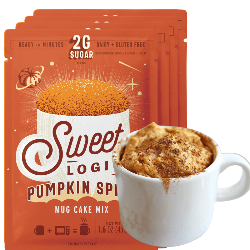 Keto Pumpkin Spice Mug Cake (4-Pack) Low Carb, Low Sugar, Gluten Free image