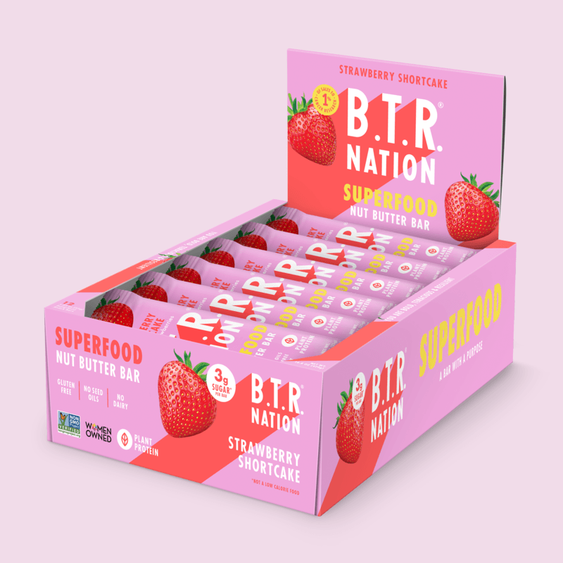 Strawberry Shortcake Superfood Bar (12 Count ) 🍓🍰 image