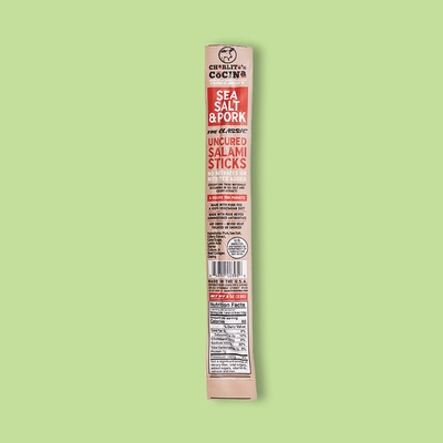 Campo Seco Sea Salt and Pork Slow Cured Dried Salami Stick 0.8 oz image