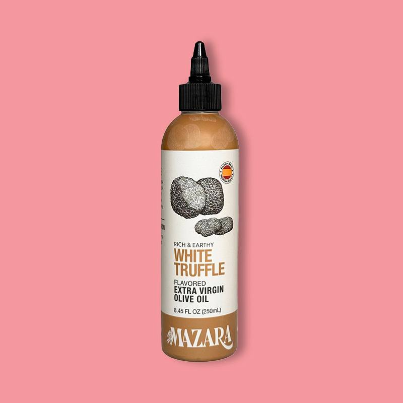 Mazara Squeezable Spanish White Truffle Olive Oil 8.5 fl oz image