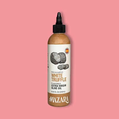 Mazara Squeezable Spanish White Truffle Olive Oil 8.5 fl oz image