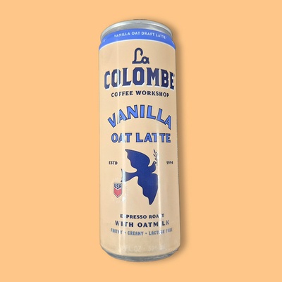 LA Colombe Vanilla Draft Latte Cold Brew with Oat Milk 11 fl oz image