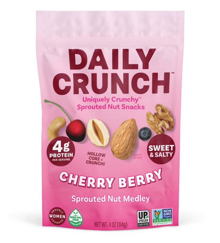 Cherry Berry Sprouted Almonds 5 oz 6 Pack image