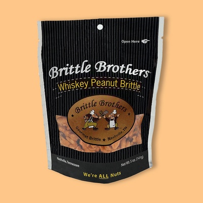 Whiskey-Flavored Peanut Brittle 5.0 oz image