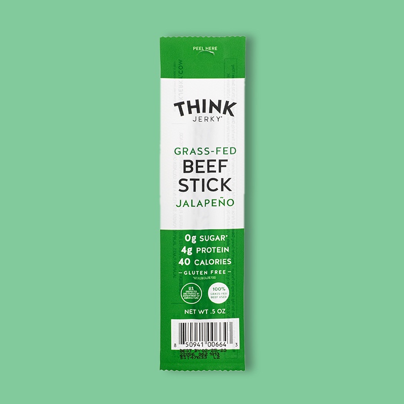 Jalapeño 100% Grass-Fed Beef Stick 0.5 oz image