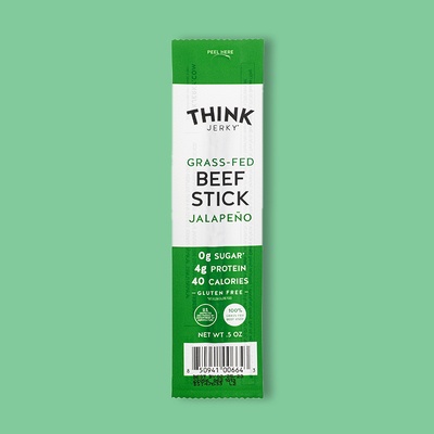 Jalapeño 100% Grass-Fed Beef Stick 0.5 oz image