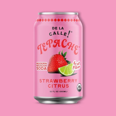 Strawberry Citrus Tepache 12 fl oz image