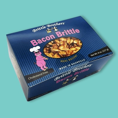 Bacon Peanut Brittle 8.0 oz image