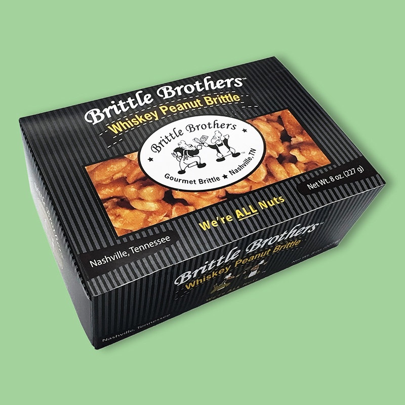 Whiskey-Flavored Peanut Brittle 8.0 oz image