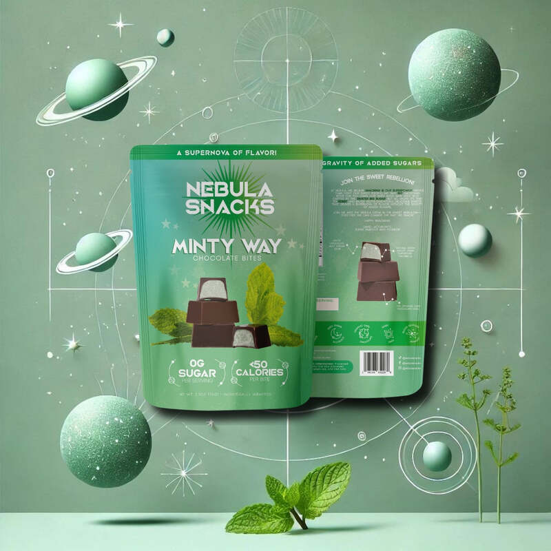 Minty Way Chocolate Bites 2.5 oz image