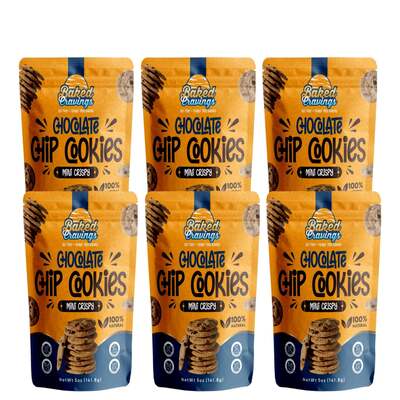 Chocolate Chip Cookie Bag 5 oz (6 Bags)
