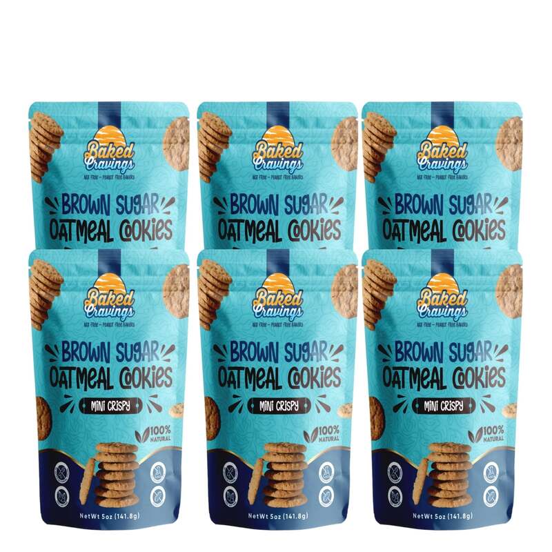 Brown Sugar Oatmeal Cookie Bag 5 oz (6 Bags) image