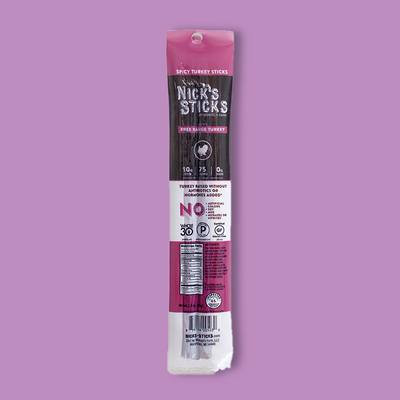 Spicy Free-Range Turkey Snack Sticks 1.7 oz image