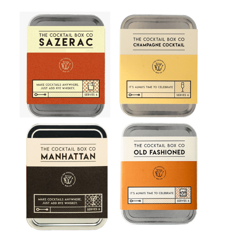 4 Piece Classic Cocktail Kit Set (Prohibition) image