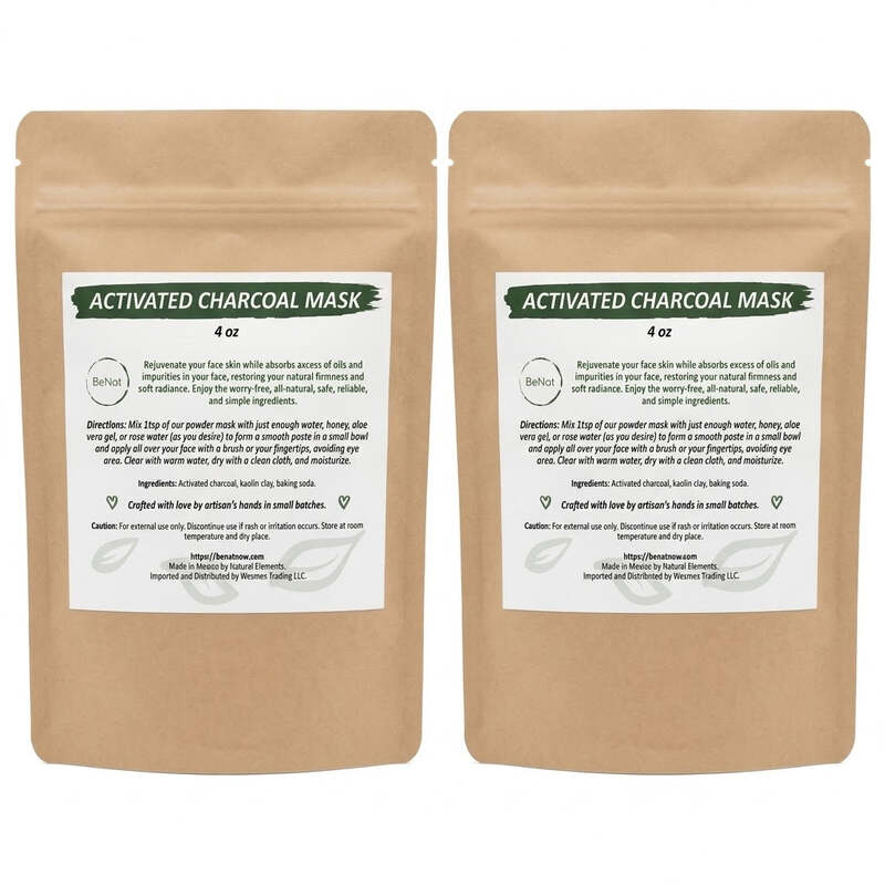 2-pack Activated Charcoal Facial Mask image