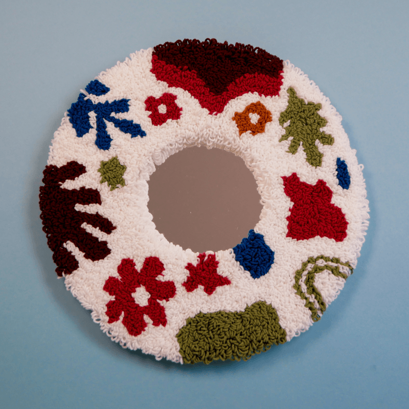 Punch Needle Mirror Kit image