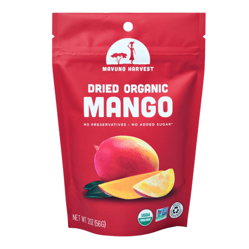 Organic Dried Mango 2 oz / 6 Bag Bundle image