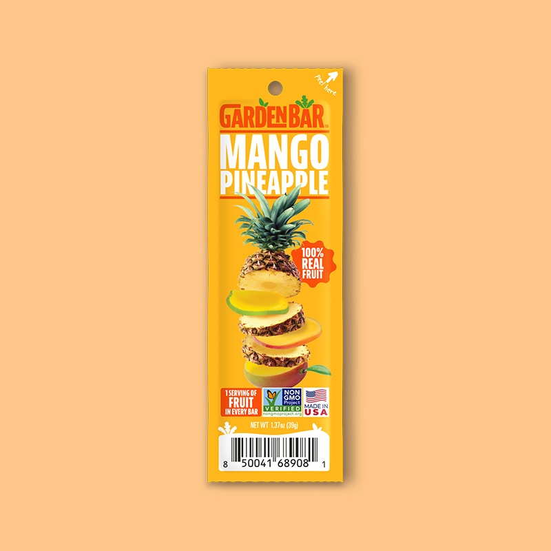 Mango Pineapple Dehydrated Fruit Bar 1.37 oz image