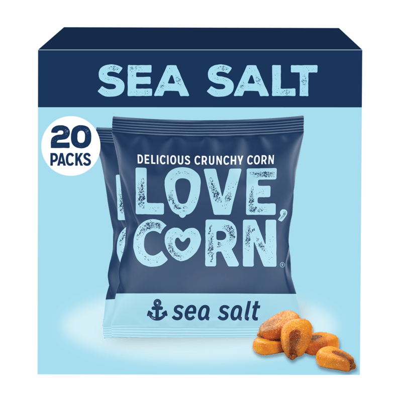 LOVE CORN Sea Salt 0.7oz x 20 Bags image