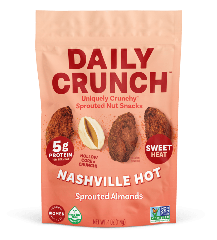 Nashville Hot Sprouted Almonds 5 oz 6 Pack image