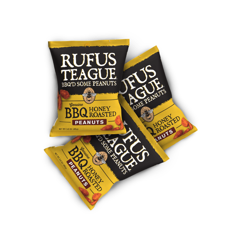 BBQ Peanuts - 3 oz pouch (48 Pack) image