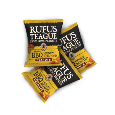 BBQ Peanuts - 3 oz pouch (48 Pack)