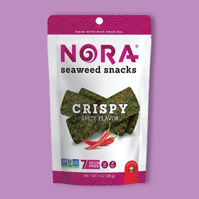 Crispy Spicy Seaweed Snacks 1.0 oz image