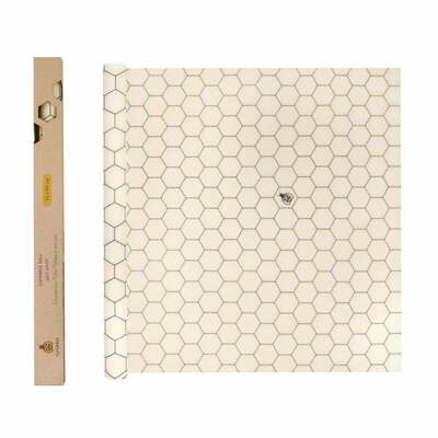 Beeswax Wrap Roll - Hexagonia 35" x 13" image