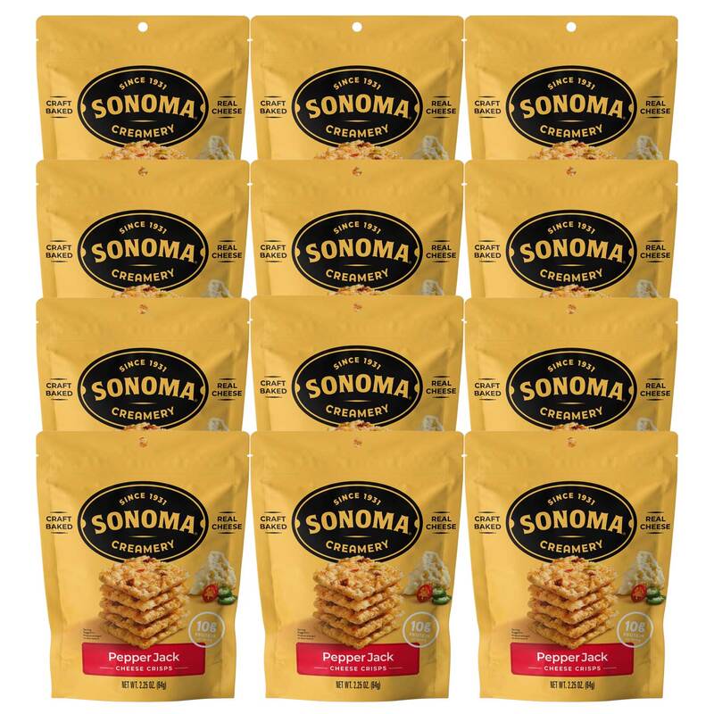 Pepper Jack Cheese Crisps Pack of 12 / 2.25oz Bags image