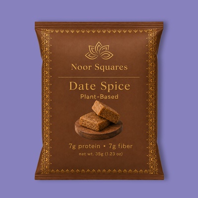 Date Spice Snack Square 1.23 oz image