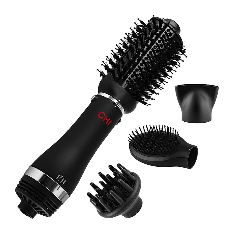 Volumizer 4 in 1 Blowout Brush - (Black) image