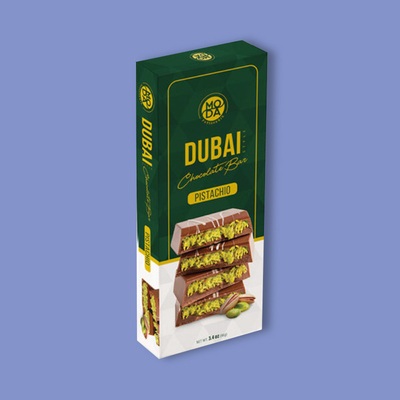 Dubai Chocolate Bar Pistachio 3.4 oz image