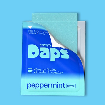 Energy Mint Strips Peppermint 1.0 oz image