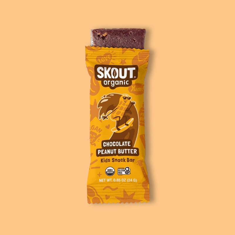 Chocolate Peanut Butter Snack Bar .85 oz image