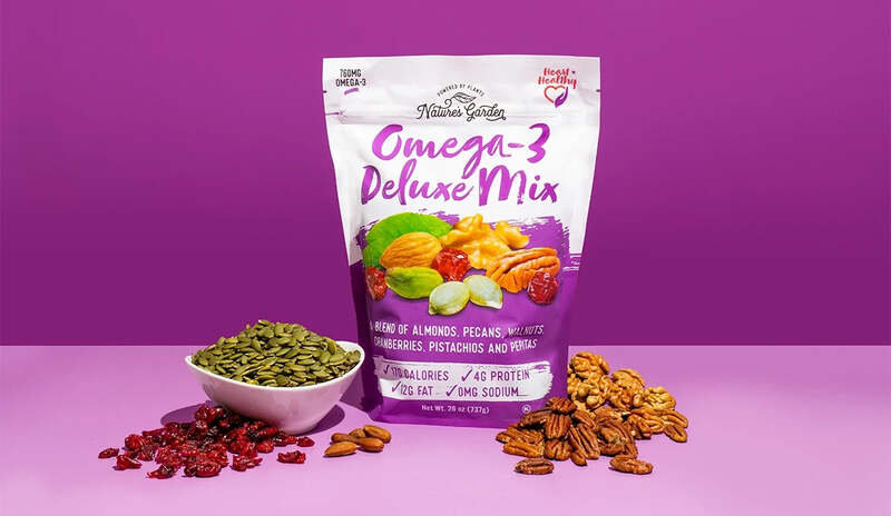 Omega-3 trail mix 24-Pack (1.2 oz. Bags) image